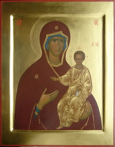 Богородица Одигитрия (30х24)