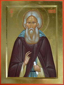 Преподобный Сергий Радонежский (40х30)