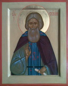 Преподобный Сергий Радонежский (20х16)
