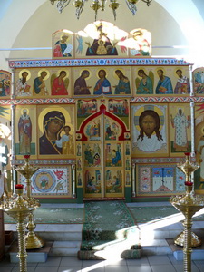 Иконостас Казанского Храма деревни Каменки 