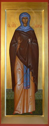 Мерная икона Святая Мученица Мария Хиданская