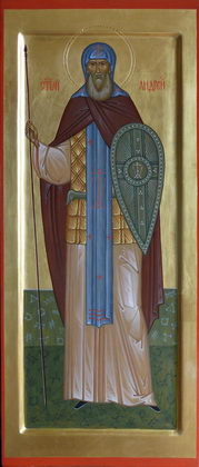 Мерная икона Преподобный Андрей Ослябя