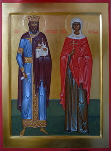 Семейная икона Св. Благоверный Князь Ярослав Мудрый и Мученица Наталия
